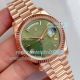 Noob Factory V3 Rolex Day Date Rose Gold Olive Green Dial Watch 41MM (2)_th.jpg